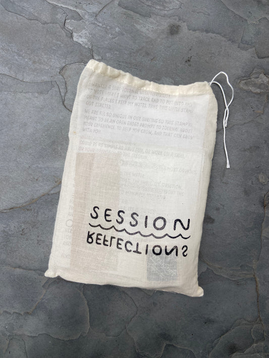 Session Reflections Surf Journalling Stamp